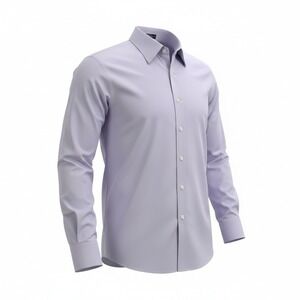 Brooks Bro Regent Fit Mens Lt Purple Button Shirt 16.5/ 33 Stretch Supima Cotton